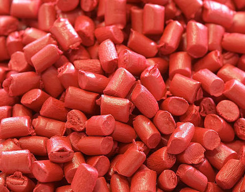 Red Plastic Granules